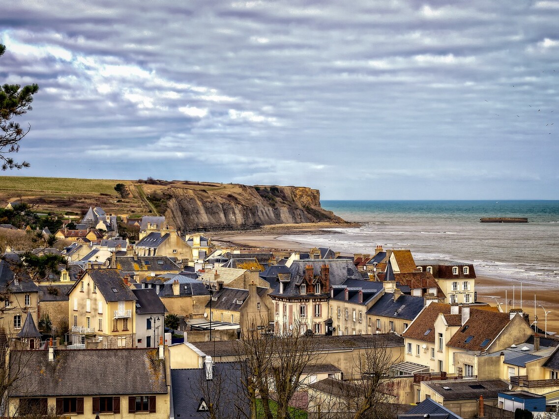 Visite groupe ARROMANCHES 2