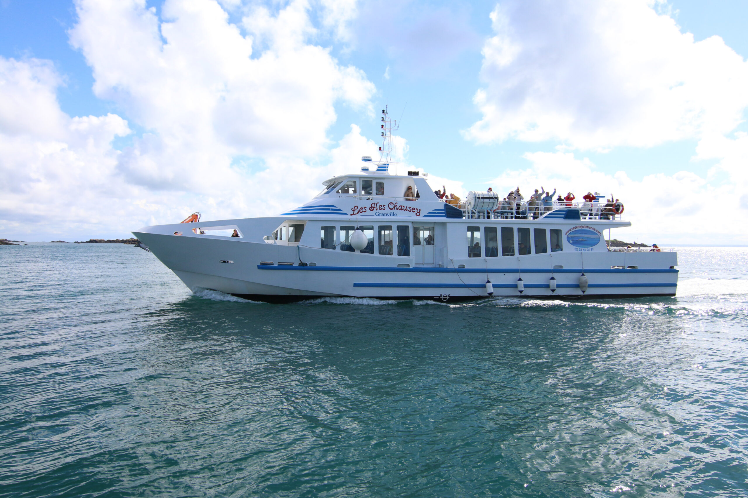 bateau excursion groupe chausey