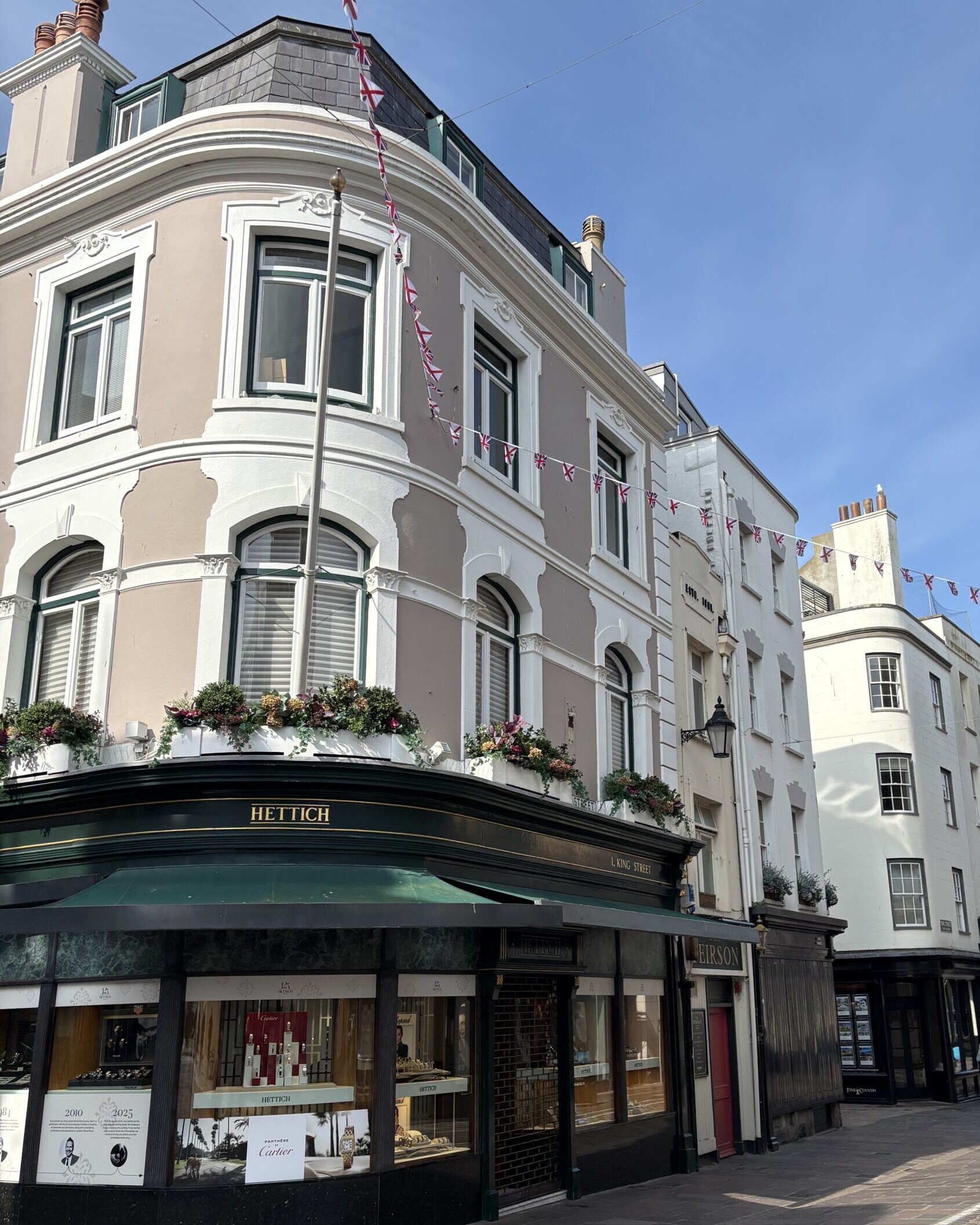 Visite groupe jersey Rue Saint Hélier